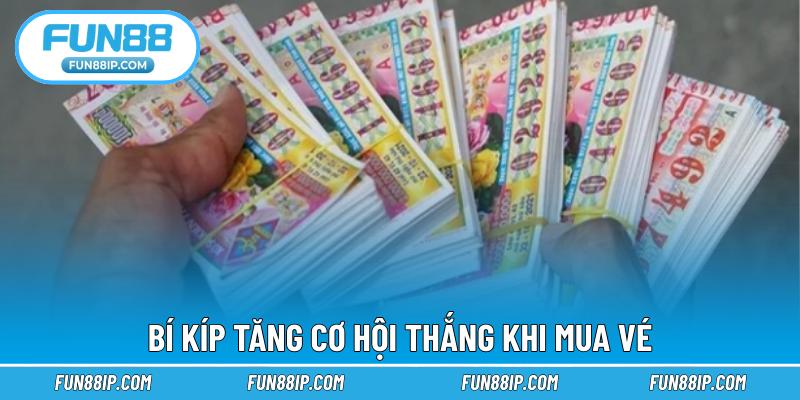 Bí kíp tăng cơ hội thắng khi mua vé
