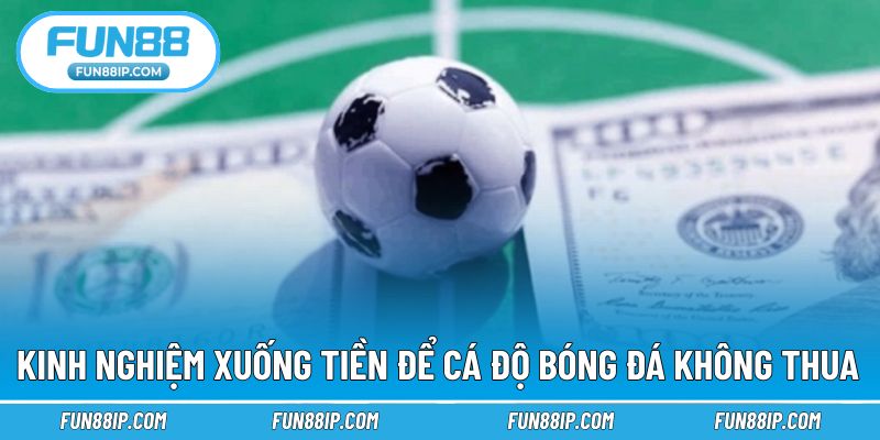 Kinh nghiệm để thành công trong mỗi lần xuống tiền cá cược